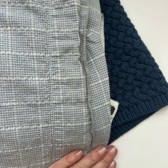 Free People Tegan plaid barrel pants trousers 2 used - Picture 9 of 9